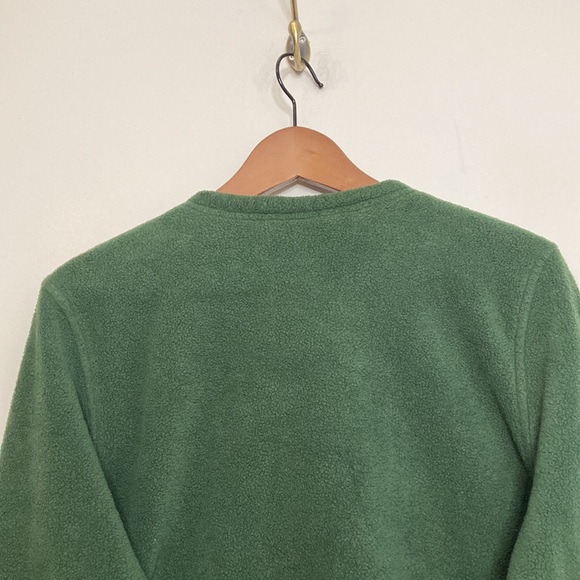 Northern Reflections Fleece Jacket Womens Large Green Christmas Cute Snowman - Picture 4 of 16